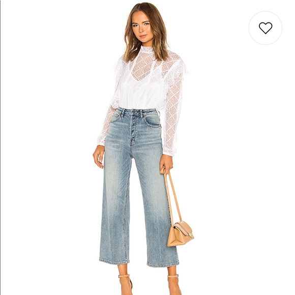 Free People Ivory Lace Bodysuit - Picture 8 of 8